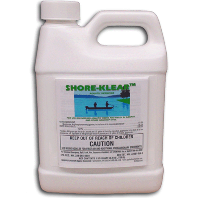 Aquatic Herbicide Glyphosate 53.8% - 1 Gallon, Algae and Weed Control