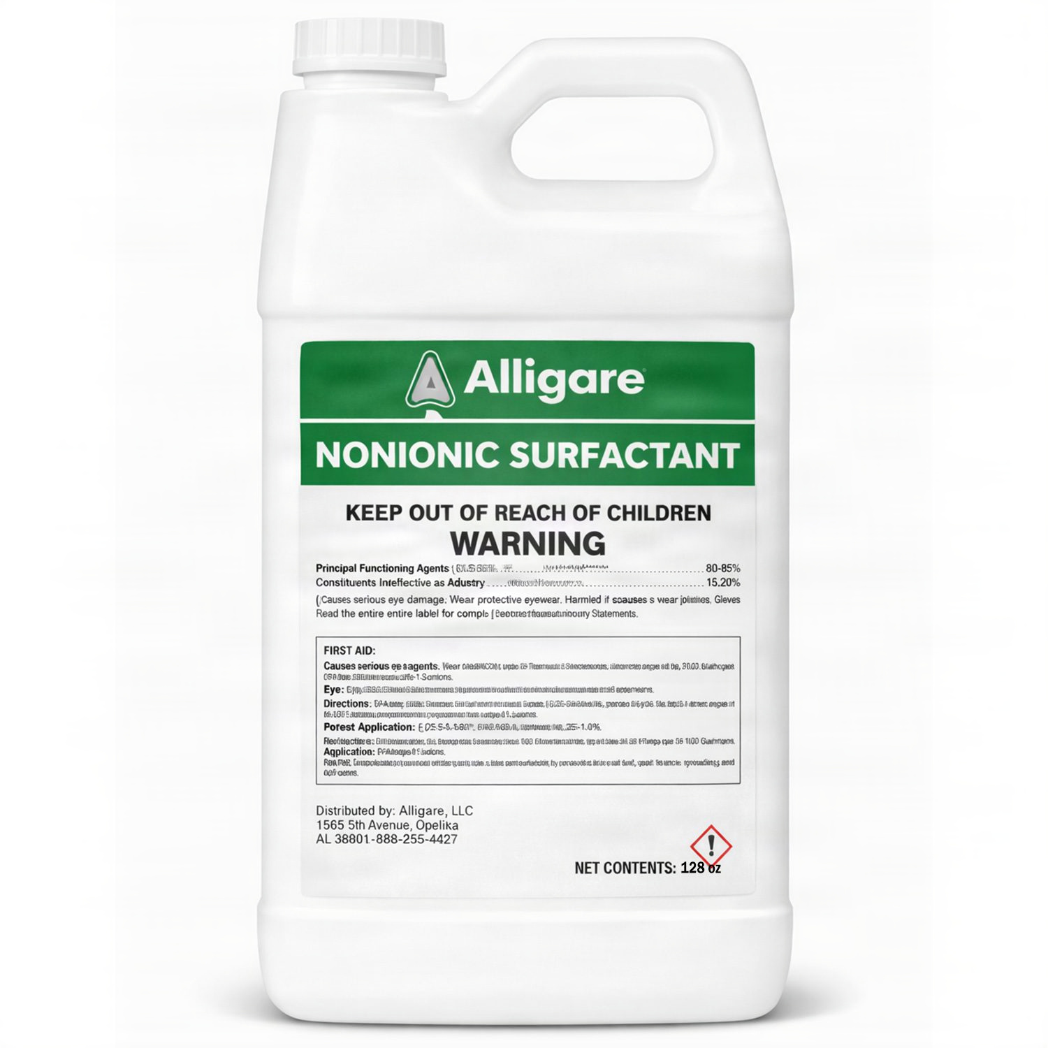 Front view of Alligare 90 Adjuvant Surfactant Adjuvant 1 Gallon.