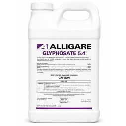 Front view of Alligare Aquatic Herbicide 2 and Half Gallon.