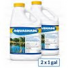 Two 1-gallon bottles of Aquashade aquatic dye