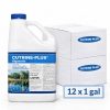 Cutrine Plus 12-pack with a 1-gallon bottle and case boxes shown on a white background.