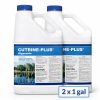 Two 1-gallon Cutrine Plus liquid algaecide bottles shown in a 2-pack product image.
