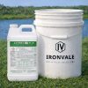 Cygnet Plus Spray Adjuvant 2 and a half gallon next to 5 gallon Ironvale container to visualize size of package.