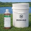 Cygnet Plus Spray Adjuvant 32 oz next to 5 gallon Ironvale container to visualize size of package.