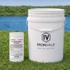 Flumigard WDG Aquatic Herbicide next to 5 gallon Ironvale container to visualize size of package.