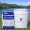 GreenClean PRO 50 lb bag next to 5 gallon container to visualize size of package.