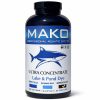 Single MAKO Midnight Black Lake and Pond Dye quart jar on a white background.