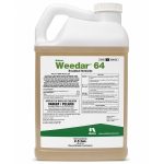 Front view of Weedar 64 Broadleaf Herbicide 2 and a half Gallon.