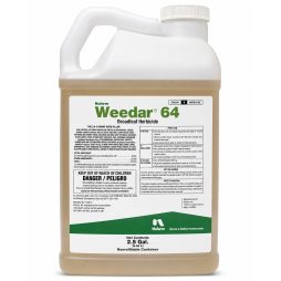 Front view of Weedar 64 Broadleaf Herbicide 2 and a half Gallon.