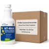 NewTechBio NT-MAX 32 fl oz drain and grease trap treatment bottle with 12 pack commercial case box.