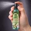 BugMace mosquito repellent fine mist spray during application