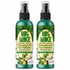 BugMace Safari Strength 100 mL DEET-free natural insect repellent spray with certified organic active ingredients beside a 2-pack Bugmace.