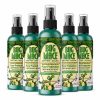 BugMace Safari Strength 100 mL DEET-free natural insect repellent spray with certified organic active ingredients beside a 6-pack case.
